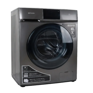 Lavasecarropas Aiwa 10kg 7kg Inverter Dgmotor Gris